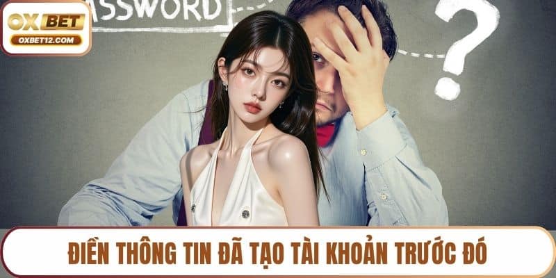 Quên mật khẩu OXBET